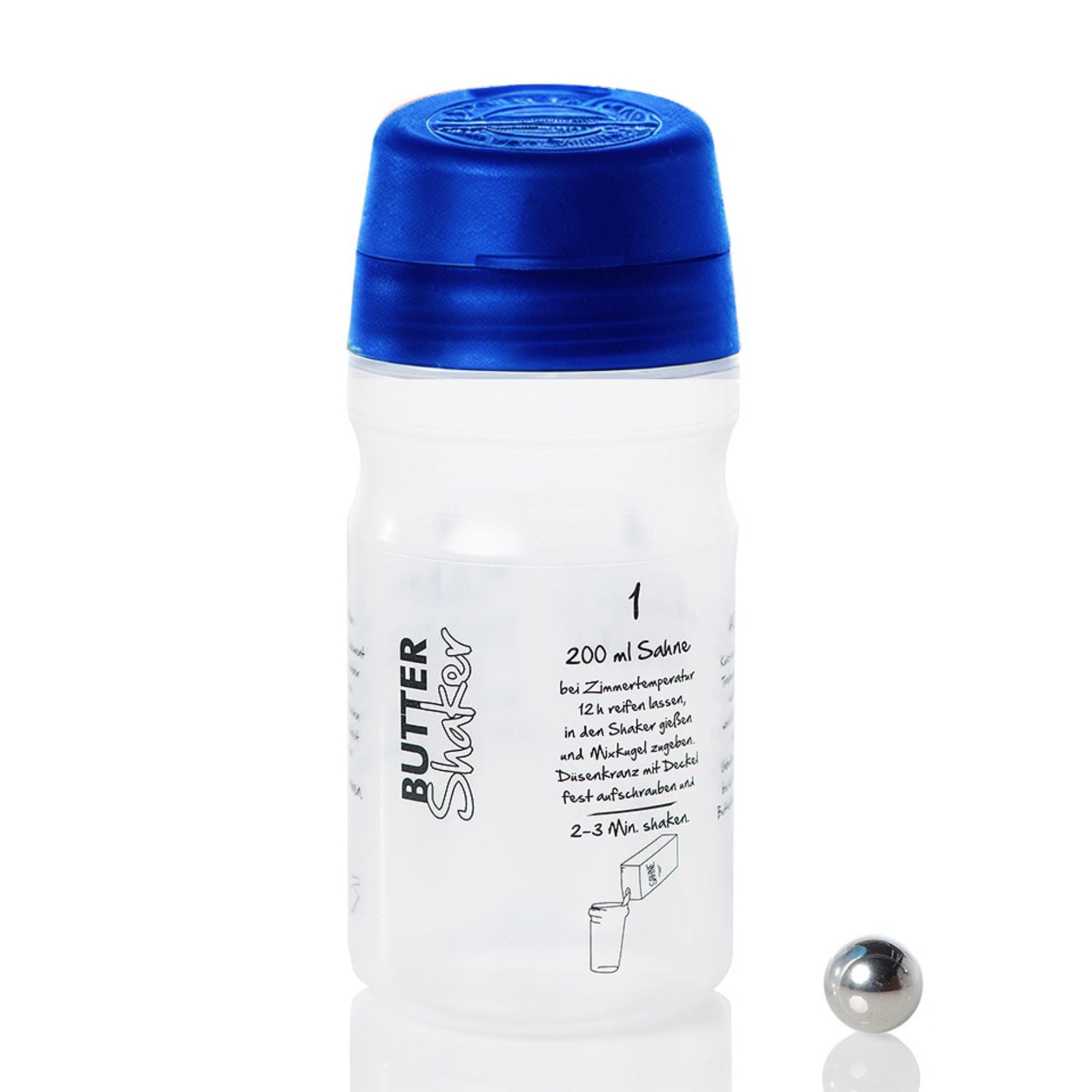 ORIGINAL Butter-Shaker in 8 Farben