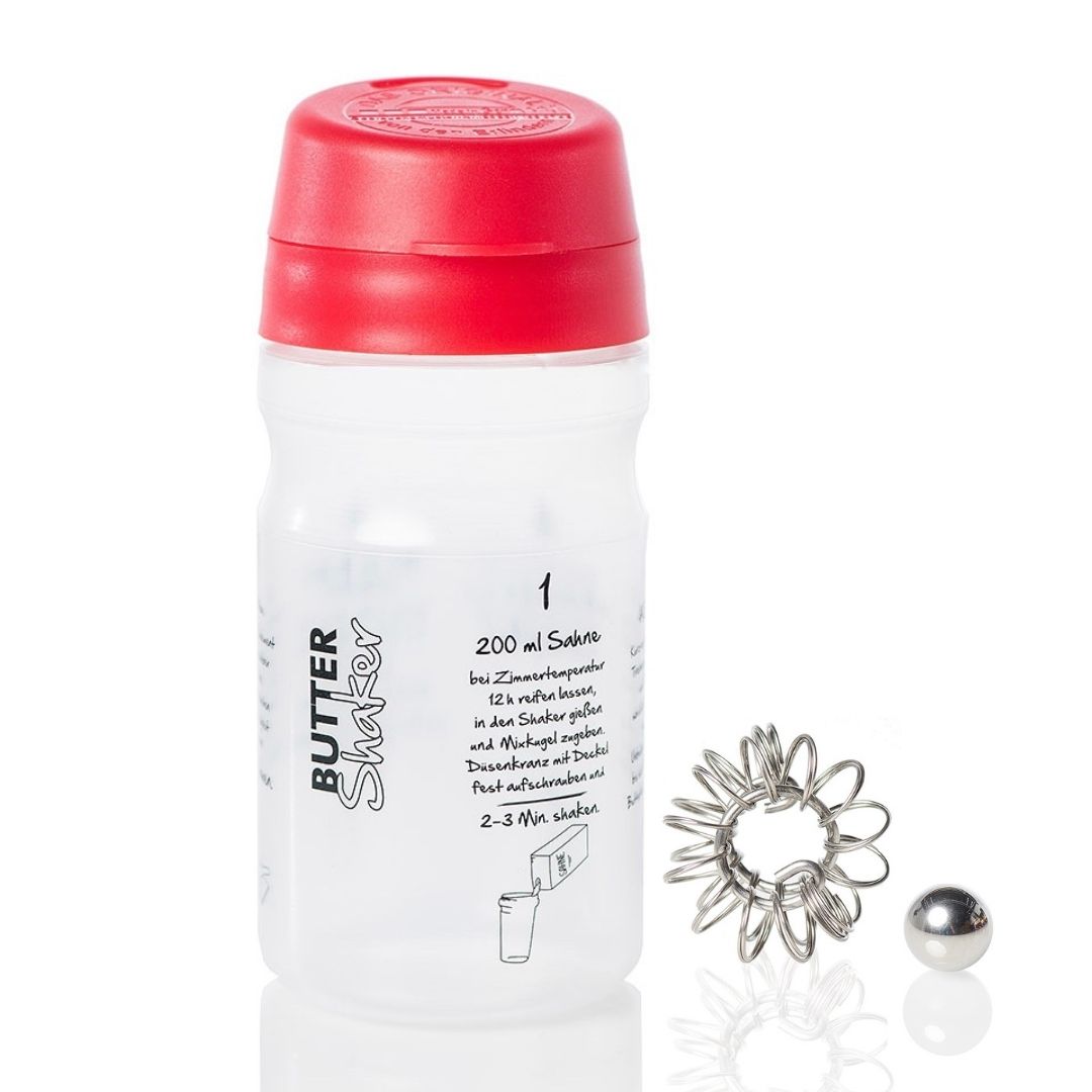 ORIGINAL Butter & Sahne-Shaker in 7 Farben